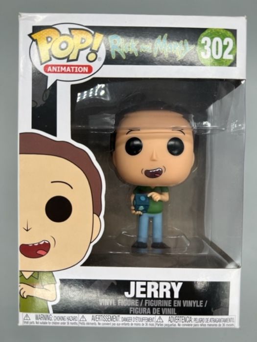 302 Jerry - Rick and Morty - Box Damaged Funko POP Funko