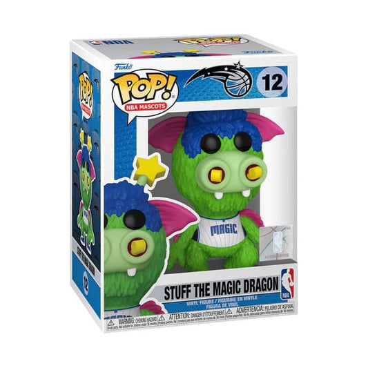 12 Stuff the Magic Dragon - NBA Mascots Funko POP - Brand New Funko