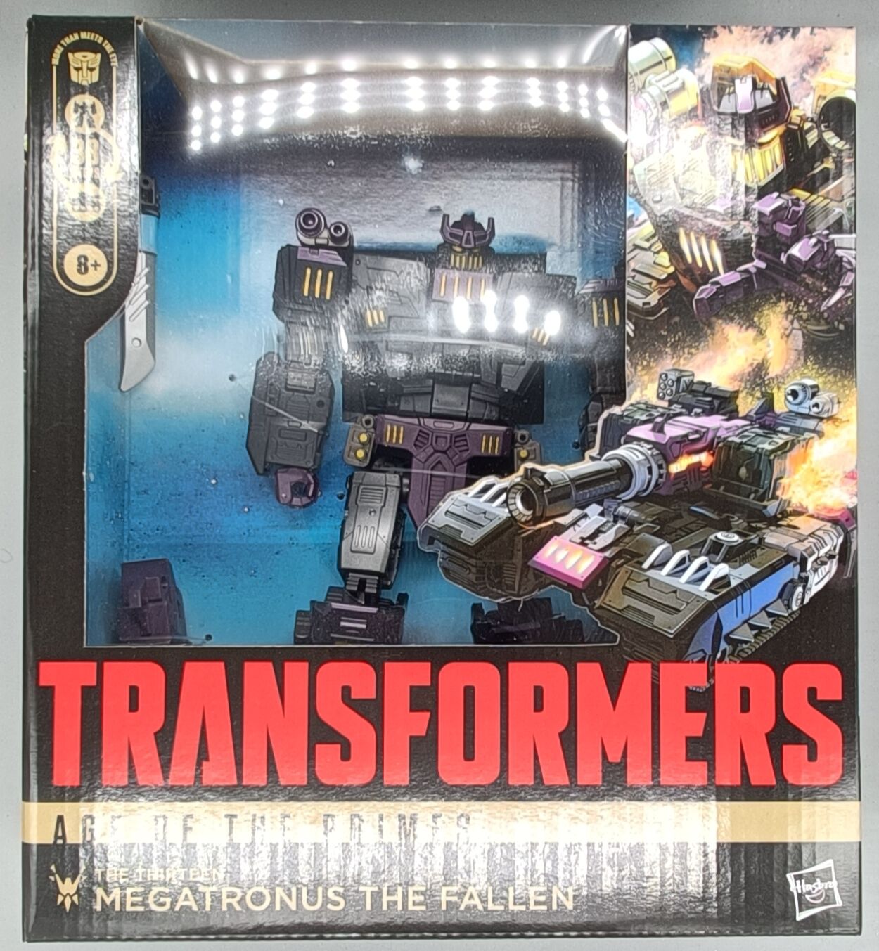 Transformers Age of the Primes Leader Class Action Figure The Thirteen Megatronus the Fallen 19 cm