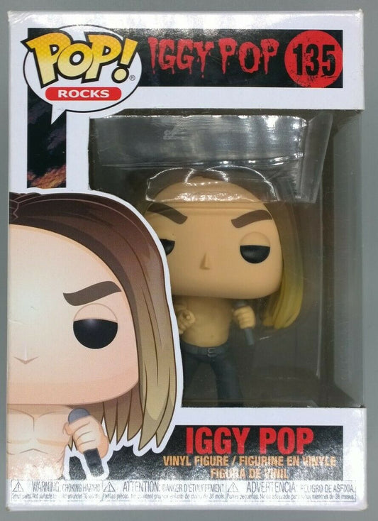 135 Iggy Pop - Box Damaged Funko POP Funko