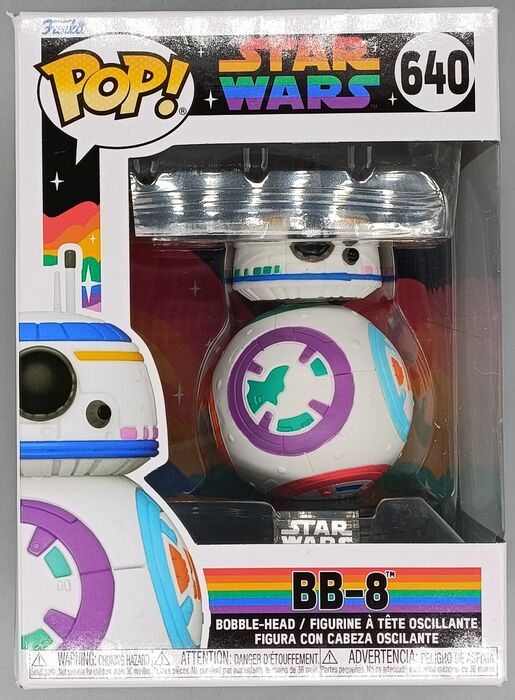 640 BB-8 (Pride) Star Wars - Box Damaged Funko POP