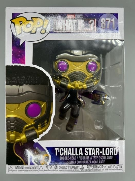 871 T'Challa Star-Lord - Marvel - What If...? - Box Damaged Funko POP Funko