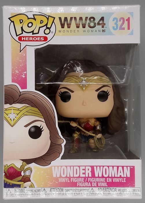 321 Wonder Woman Lasso DC WW84 - Box Damaged Funko POP