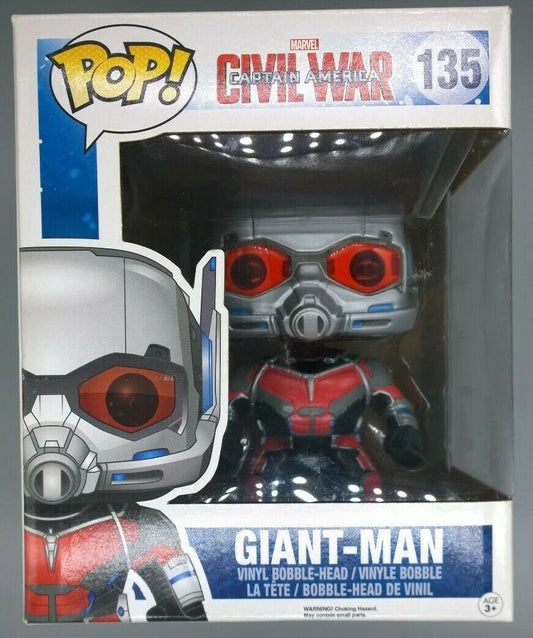 135 Giant-Man 6 inch Marvel - Captain America Ci Box Damaged Funko POP