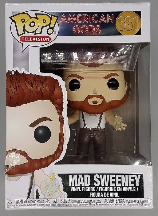 681 Mad Sweeney - American Gods Funko POP - Box Damaged