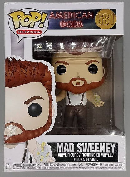 681 Mad Sweeney - American Gods Funko POP - Box Damaged