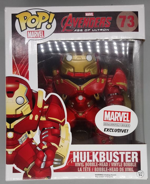 73 Hulkbuster 6 Inch Marvel Avengers Age of Ultron - Box Damaged Funko POP Funko