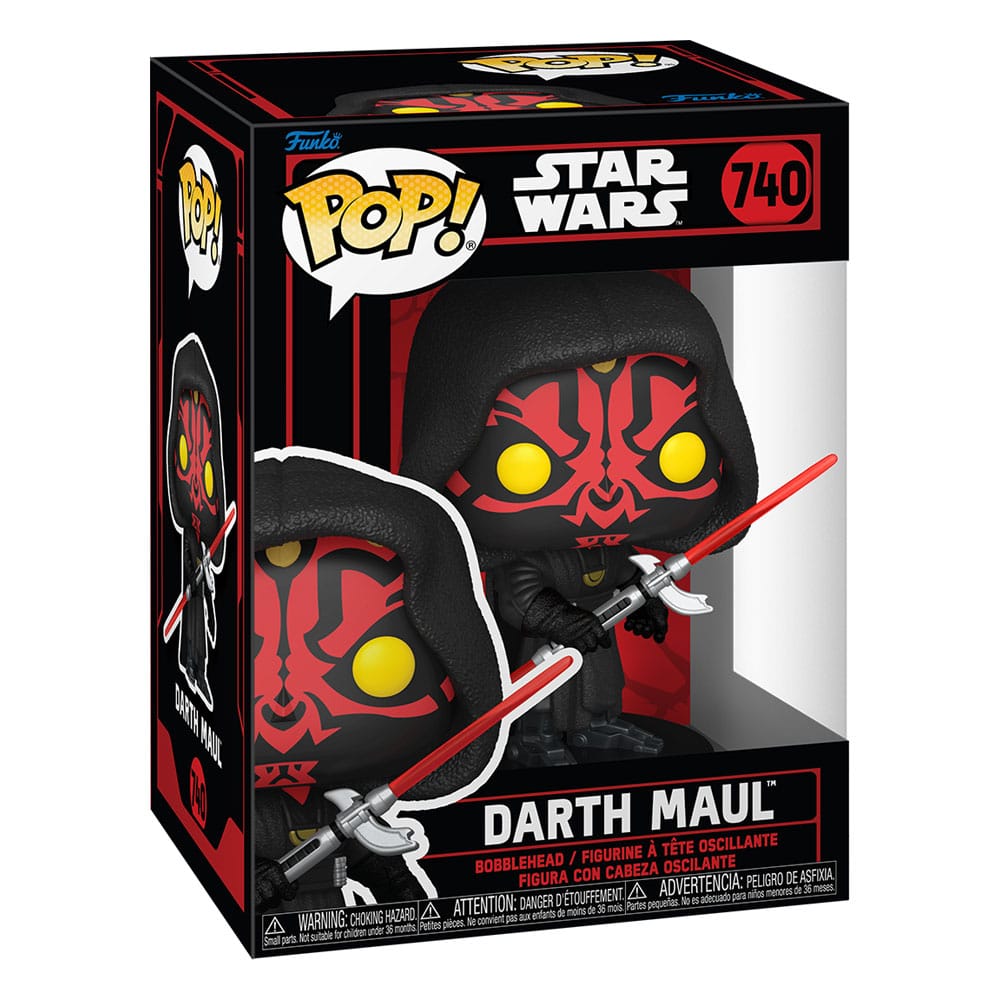 740 Darth Maul - Star Wars: Dark Side Funko POP - Brand New