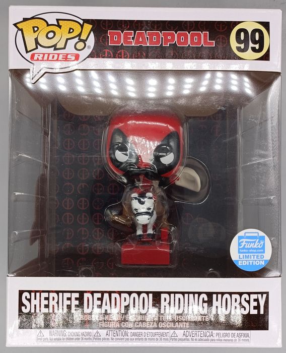 99 Sheriff Deadpool Riding Horsey - Marvel - Rides Funko POP
