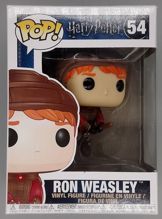 54 Ron Weasley (Broom) - Harry Potter - Box Damaged Funko POP