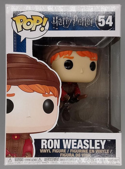 54 Ron Weasley (Broom) - Harry Potter - Box Damaged Funko POP
