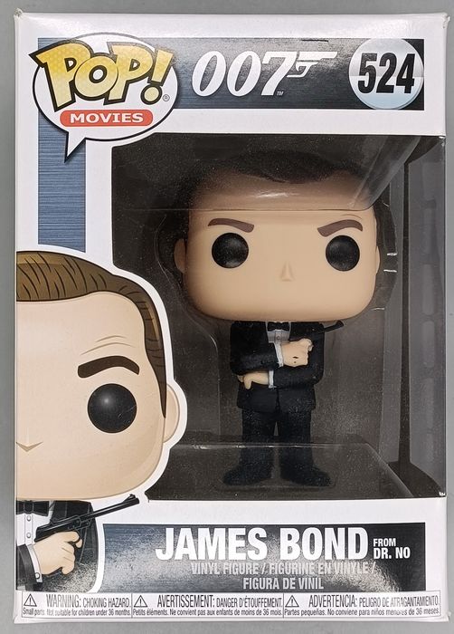 524 James Bond (from Dr. No) - Sean Connery - Box Damaged Funko POP Funko