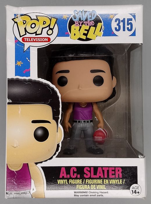 315 A.C. Slater - Saved By The Bell - Box Damaged Funko POP