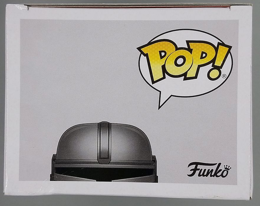 345 The Mandalorian (w/ Beskar Armor- First Edition) Chrome Funko POP