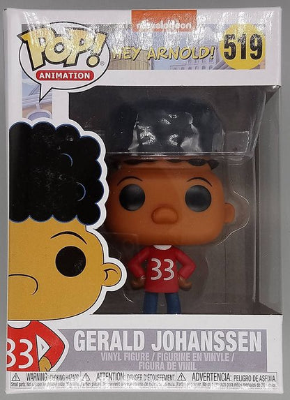 519 Gerald Johanssen - Nickelodeon:Hey Arnold - Box Damaged Funko POP Funko