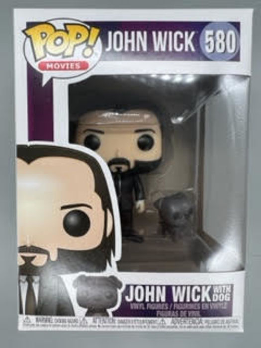 580 John Wick (with Dog) - John Wick - Box Damaged Funko POP Funko