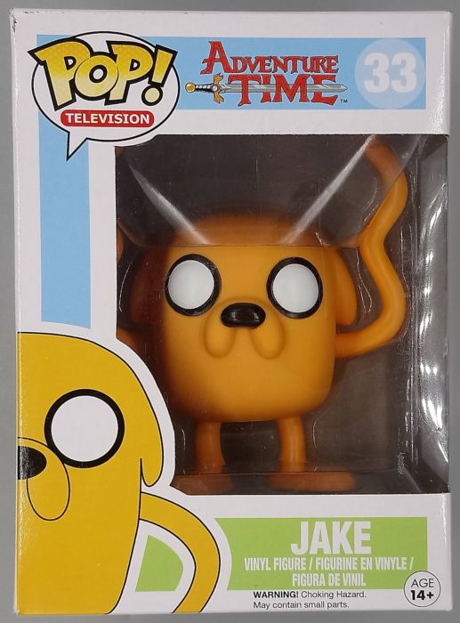 33 Jake - Adventure Time - Box Damaged Funko POP