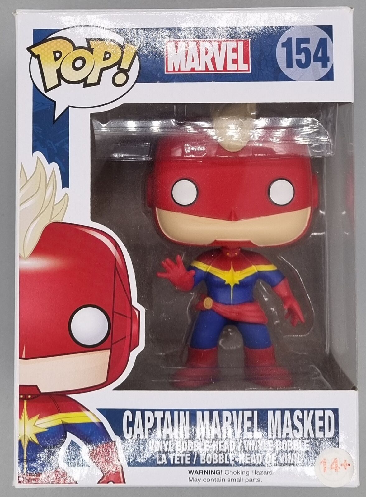 154 Captain Marvel Masked - Marvel Funko POP