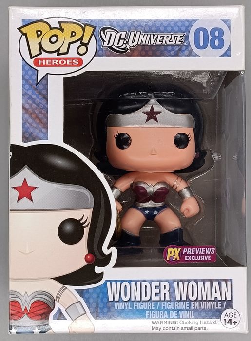 08 Wonder Woman (New 52) - DC Universe - Box Damaged Funko POP Funko
