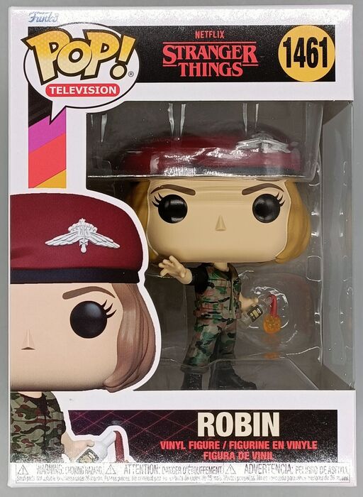 1461 Robin with Cocktail - Stranger Things - Brand New Funko POP Funko