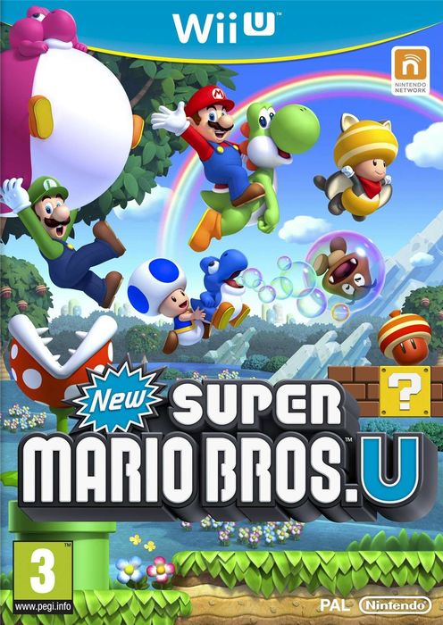 New Super Mario Bros U for Nintendo Wii-U Nintendo