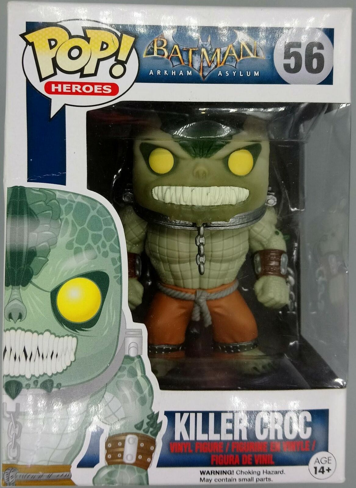 56 Killer Croc - DC Batman Arkham Asylum Funko POP Funko