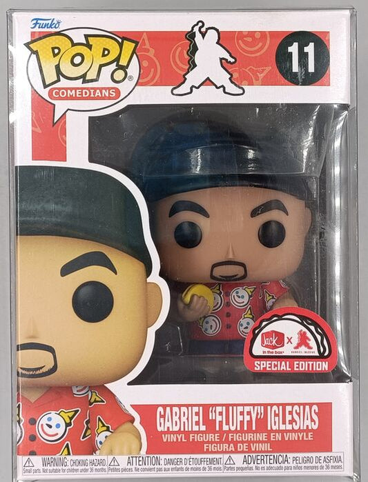 11 Gabriel Fluffy Iglesias (Jack in the Box) Comedians Funko POP