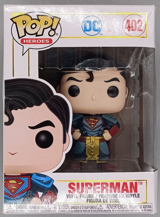 402 Superman - DC - Imperial Palace - Box Damaged Funko POP Funko