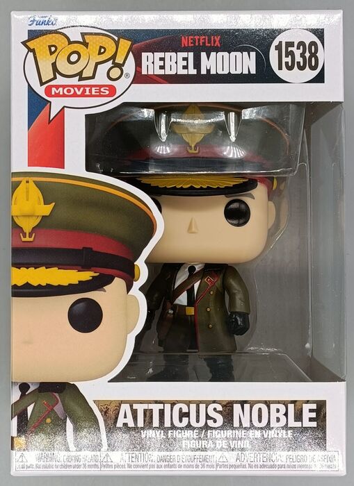 1538 Atticus Noble - Rebel Moon Funko POP - Brand New Funko