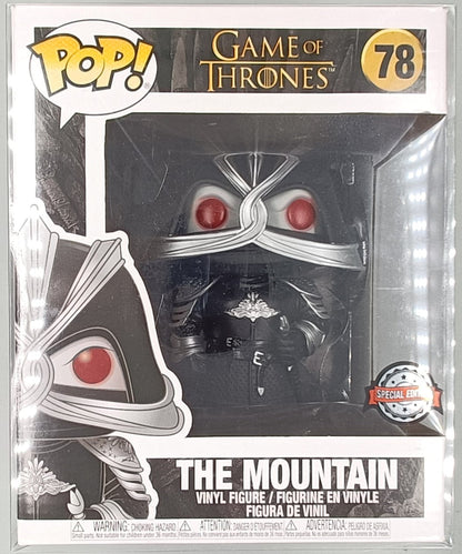 78 The Mountain (Masked) - 6 Inch - Game of Thrones Funko POP Funko