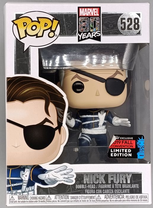 528 Nick Fury (First Appearance) Marvel 80 Years 20 Box Damaged Funko POP Funko