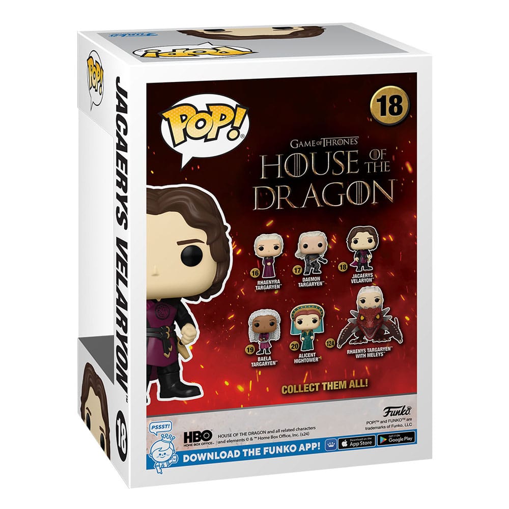 18 Jarcarys Valaryon - House of the Dragon Funko POP - Brand New