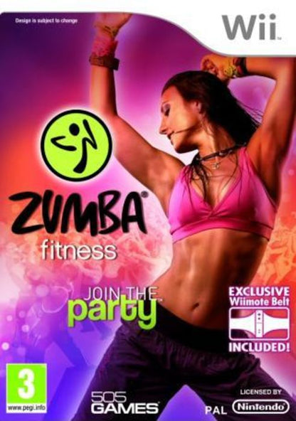 Zumba Fitness Join the Party (with Belt) for Nintendo Wii and Wii-U Nintendo
