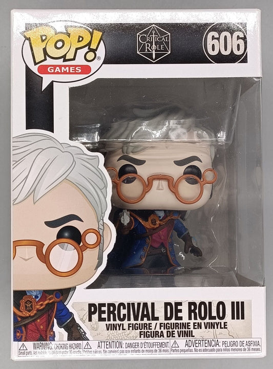 606 Percival de Rolo III - Critical Role - Funko POP - Box Damaged