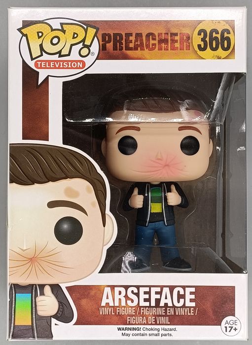 366 Arseface - Preacher - Box Damaged Funko POP