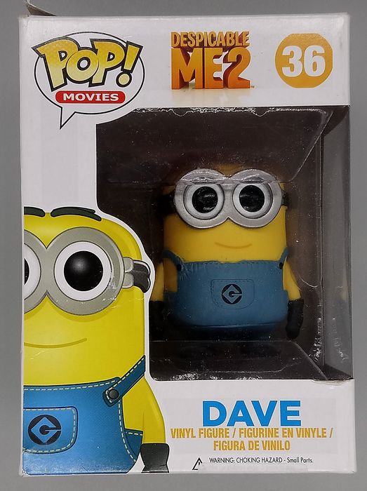 36 Dave - Despicable Me 2 - Funko POP - Box Damaged