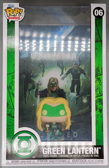 06 Green Lantern - Comic Covers (DC) - Box Damaged Funko POP