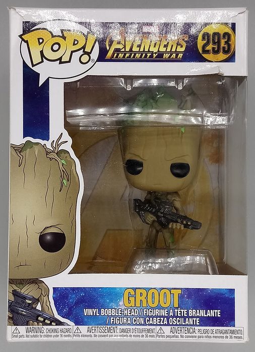 293 Groot - Marvel Avengers Infinity War - Box Damaged Funko POP Funko