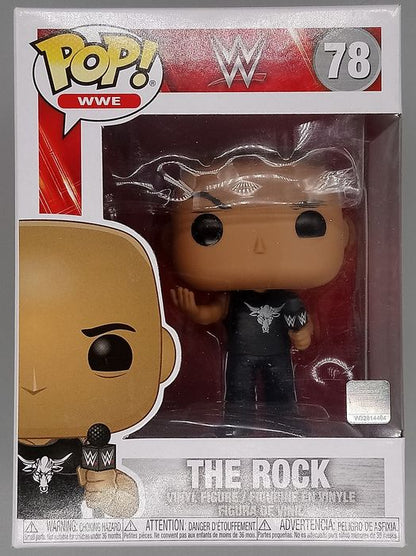 78 The Rock (Bring It) - WWE- Summer Slam - Box Damaged Funko POP Funko