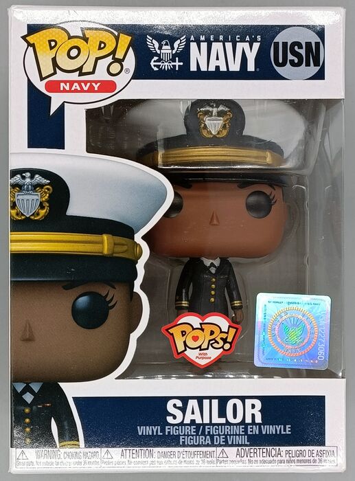 USN Sailor (Female, African American) - Navy Funko POP