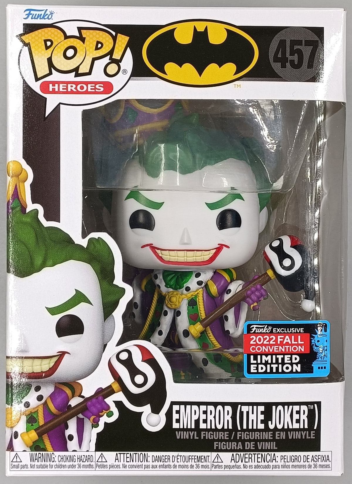 457 Emperor (The Joker) DC Batman Funko POP Funko
