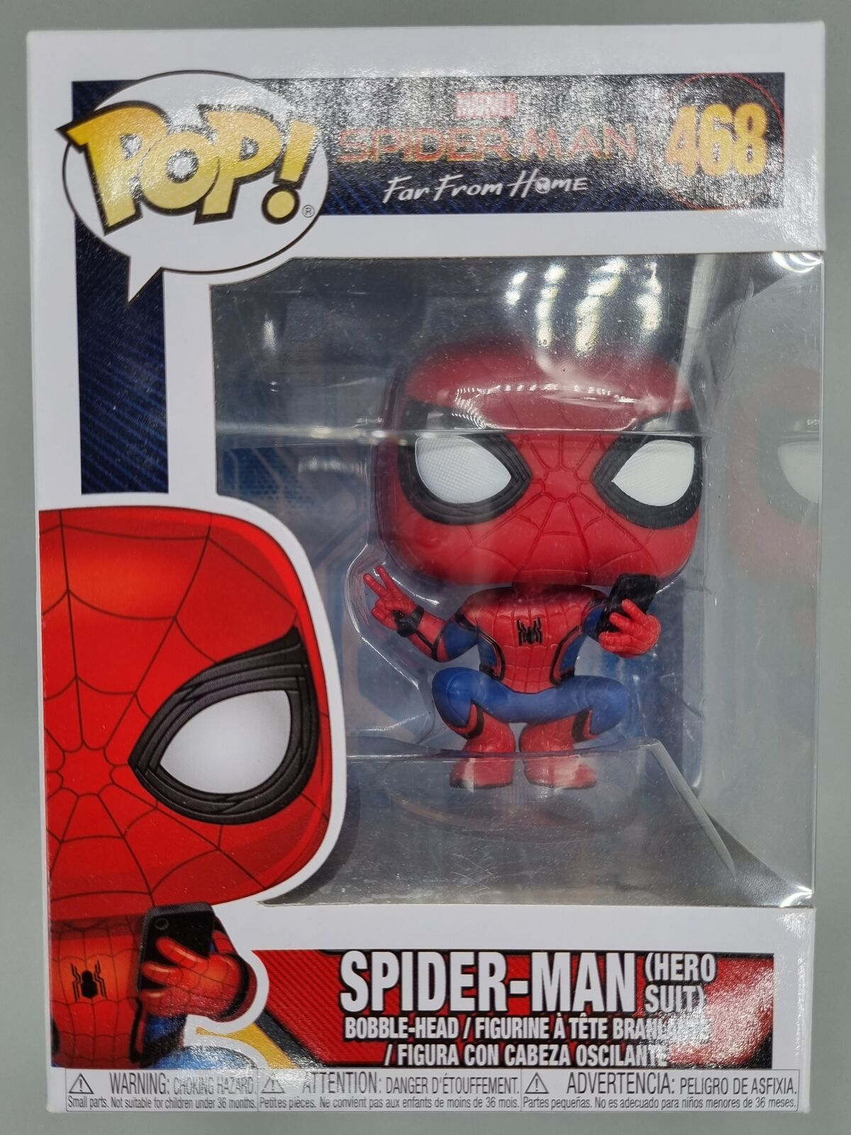 468 Spider-Man (Hero Suit) Marvel Spider-Man Far from Home Funko POP Funko