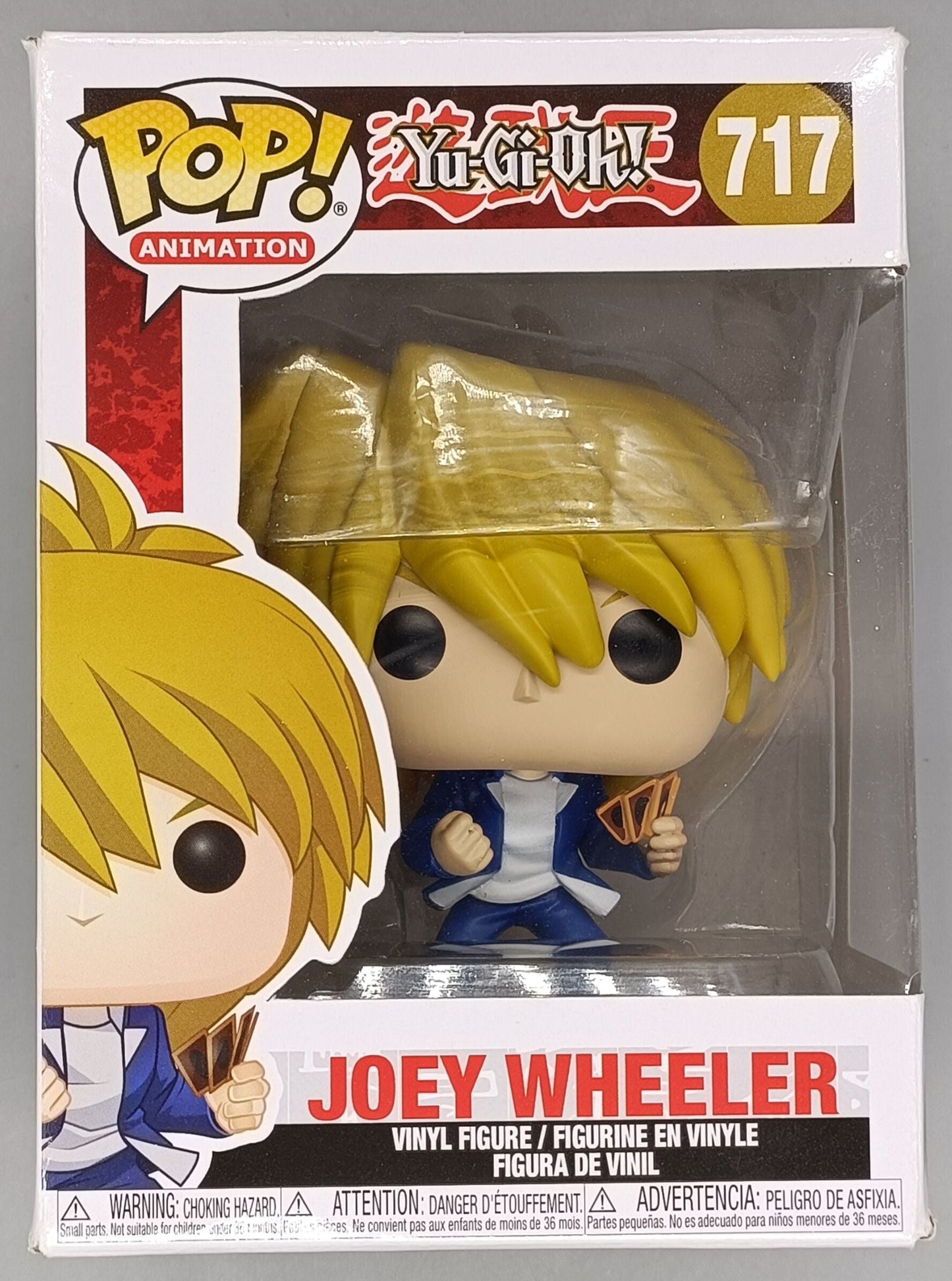 717 Joey Wheeler - Yu-Gi-Oh! - Funko POP - Box Damaged
