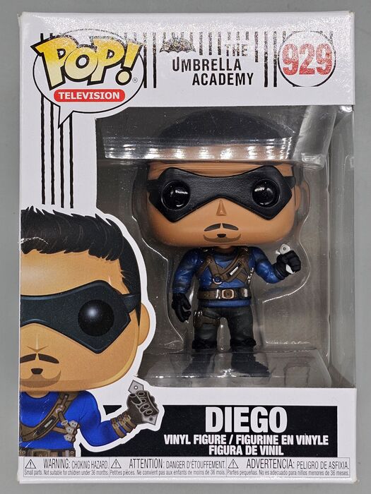 929 Diego - Umbrella Academy - Box Damaged Funko POP