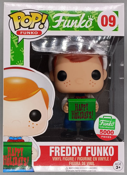 09 Freddy Funko (Holidays) Funko (Freddy) 5,000pc LE Box Damaged Funko POP