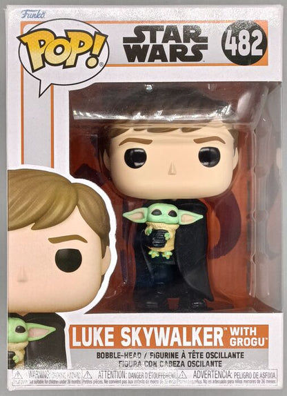 482 Luke Skywalker (with Grogu) Star Wars - Box Damaged Funko POP Funko