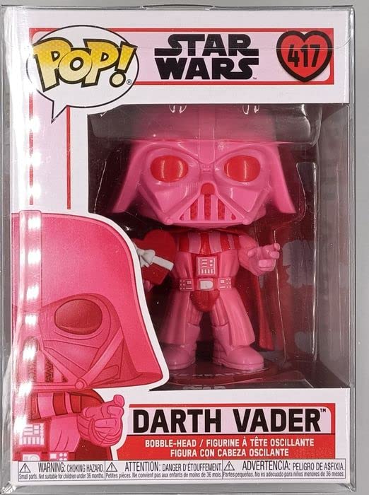 417 Darth Vader (w/ Valentine) - Star Wars - Funko POP - Box Damaged Funko