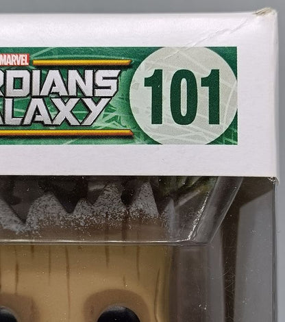 101 Holiday Dancing Groot  Marvel Guardians Of The Galaxy Box Damaged Funko POP