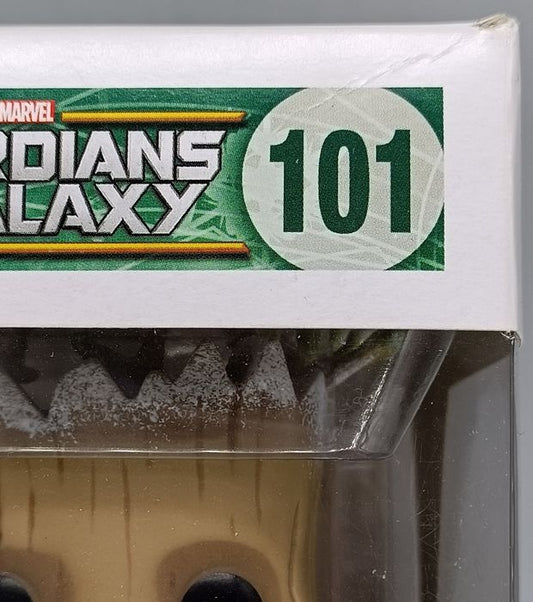 101 Holiday Dancing Groot  Marvel Guardians Of The Galaxy Box Damaged Funko POP