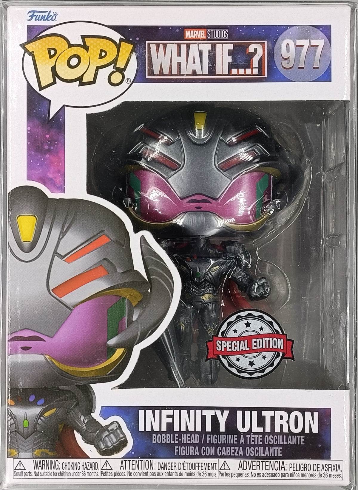 977 Infinity Ultron (w/ Weapon) Marvel What if...? Funko POP Funko
